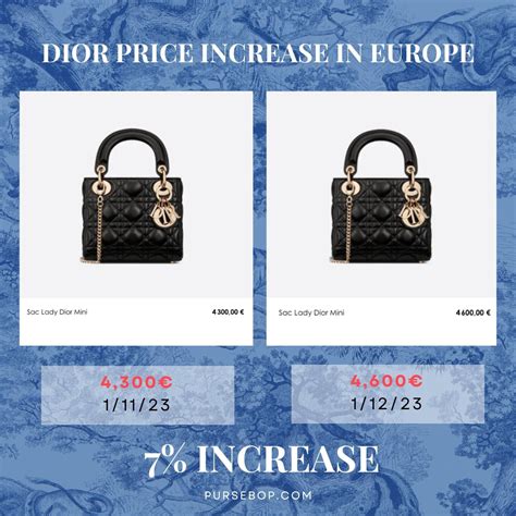 lady dior price uk|lady dior 2022 price.